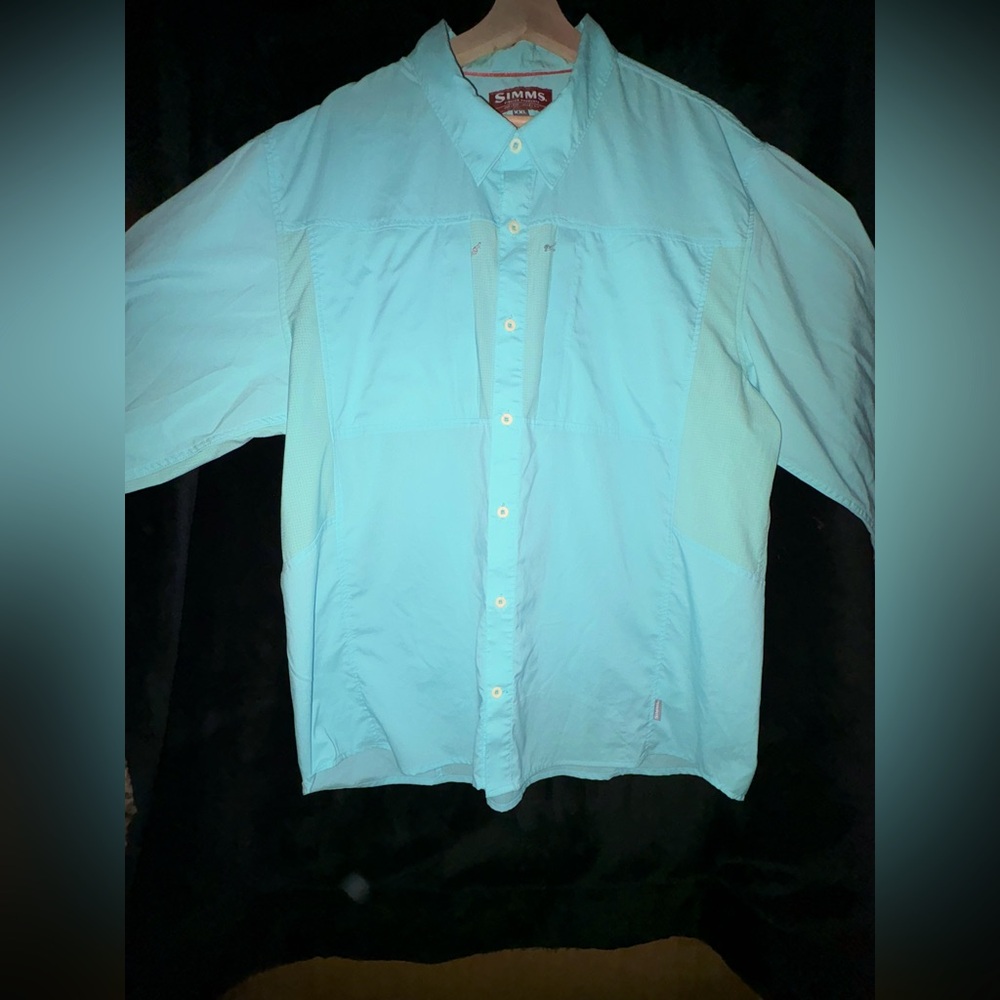 💥MoviNG sALe‼️ SIMM’S Men's Fly Fishing Shirt.  Sz XXL